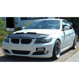 Motorkapsteenslaghoes passend voor BMW 3 serie E90/E91 sedan/touring 2008- zwart (facelift)