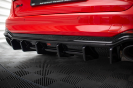 Maxton Design ACHTERPANEEL AUDI RS4 B9 AVANT Gloss Black
