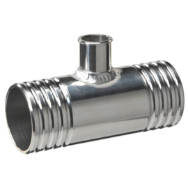 Dump-Valve T-Adapter - diameter 65>65mm - 25mm aansluiting