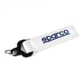 SLEUTELHANGER LEDER MARTINI blauw/wit of donker blauw