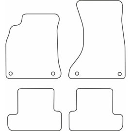 Automatten passend voor Audi A5 (8TA) Sportback 2009-2017