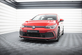 Maxton Design Frontsplitter V.2 + kleppen Volkswagen Golf GTI / GTE / GTD / R-Line Mk8