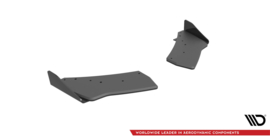 Maxton Design Street Pro Achterzijde Splitters + Flaps Volkswagen Golf R Mk7