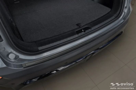 Matzwart RVS Achterbumperprotector passend voor BAIC Beijing 5 (X55) II 2023-