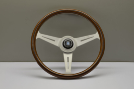 Nardi Stuur 360mm/0mm Hout Zilver