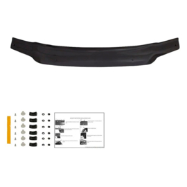 Oneway Motorkapbeschermer (steenslagcover) passend voor Volkswagen Caddy MK3 2004-2010 - Glanzend zwart