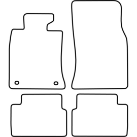 Automatten passend voor Mini Clubman 2007-2015