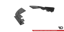 Maxton Design STREET PRO ACHTERZIJSPLITTERS + KLEPPEN AUDI S3 SPORTBACK 8V FACELIFT