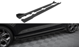Maxton Design Raceduurzaamheid Zijskirts Diffusers + Flaps Ford Fiesta Mk8 ST / ST-Line
