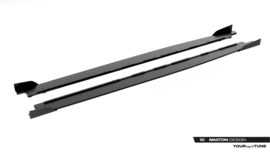 Maxton Design Street Pro Zijskirts Diffusers + Flaps Cupra Leon ST / Hatchback Aero Mk1 / Mk1 Facelift