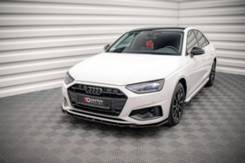Maxton Design VOORSPLITTER V.2 AUDI A4 B9 FACELIFT Gloss Black