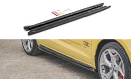 Maxton Design SIDESKIRTS DIFFUSERS AUDI A1 S-LINE NL Gloss Black