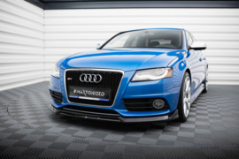 Maxton Design VOORSPLITTER V.3 AUDI S4 / A4 S-LINE B8 Gloss Black