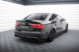 Maxton Design Achterspoiler Audi A4 B8 (uitvoering met enkele uitlaten aan twee zijden)