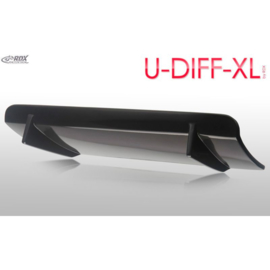 Achterskirt 'Diffusor U-Diff' passend voor Mercedes S-Klasse Coupe C216 2006-2013 (PU)