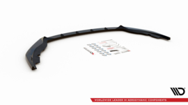 Maxton Design VOORSPLITTER V.1 SKODA FABIA MK3 Gloss Black