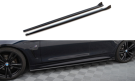 Maxton Design Zijskirts Diffusers V.3 BMW 4 Coupé / Gran Coupé / Cabrio M-Pack F32 / F36 / F33