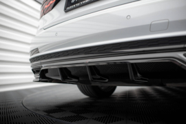 Maxton Design Achtersplitter (met verticale spijlen) Audi A8 S-Line D5