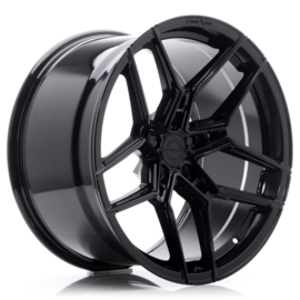 Concaver CVR5 Wheels 20 Inch 10.5J ET15-45 Custom PCD Platinum Black
