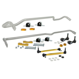 Whiteline Stabilisatorstang Kit voor en achter passend voor Audi A3/TT / Seat Leon / Skoda Octavia III / Volkswagen Golf Sportsvan/Golf VII 2012- Exclusief 4x4