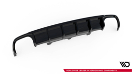 Maxton Design Achterspoiler Audi A6 Avant C7 (uitvoering met dubbele uitlaten aan beide zijden)