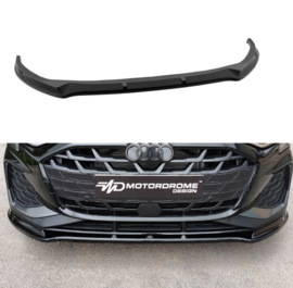 Motordrome Voorspoiler passend voor Audi A3 (8Y) Sportback & Sedan S-Line / S3 Facelift 2024- (ABS Glanzend zwart)