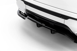 Maxton Design Achtersplitter (met verticale stangen) Land Rover Range Rover Evoque + Land Rover Range Rover Evoque HSE Dynamic Mk1 Facelift