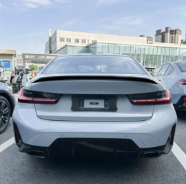 AutoStyle Achterspoiler passend voor BMW 3-Serie G20 Sedan 2019- (ABS Glanzend zwart)