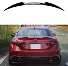 AutoStyle Achterspoiler passend voor Alfa Romeo Giulia (952) 2015- (ABS Glanzend zwart)
