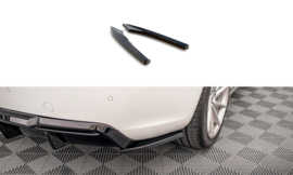 Maxton Design ZIJSPLITTERS ACHTER AUDI A5 COUPÉ 8T FACELIFT Gloss Black