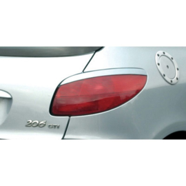 Achterlichtspoilers passend voor Peugeot 206 3/5-deurs