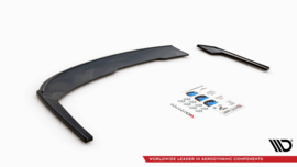 Maxton Design ACHTERZIJSPLITTERS V.2 AUDI A4 S-LINE B9 Gloss Black