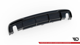 Maxton Design Achterspoiler Audi A5 8T Facelift (uitvoering met enkele uitlaten aan beide zijden)