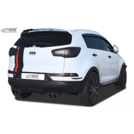 Achterskirt 'Diffusor U-Diff' passend voor Kia Sportage (SL) 2010-2015 (PU)