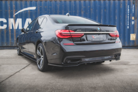 Maxton Design Achtersplitter (met verticale stangen) voor BMW 7 M-Pack G11
