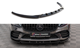 Maxton Design Frontsplitter V.2 Mercedes-Benz C AMG Line Sedan / Coupé / Stationwagen W205 / C205 / S205 Facelift