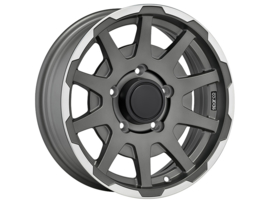 Sparco Dakar Wheels Flat Dark Graphite With Polished Lip