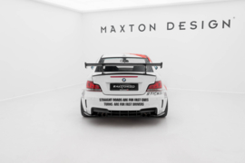 Maxton Design Carbon spoiler met bovenste zwaanbevestiging BMW 1 M E82