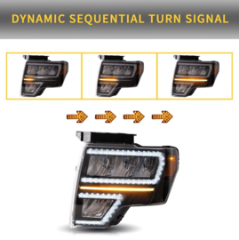 VLAND volledige LED-koplampen voor Ford F150 2009-2014