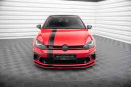 Maxton Design VOORSPLITTER VW GOLF Mk7 GTI CLUBSPORT Red