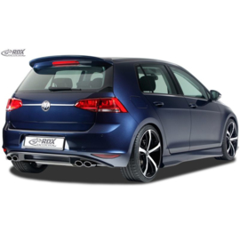 Achterskirt 'Diffusor' passend voor Volkswagen Golf VII HB 3/5-deurs 2012- 'R-Look' excl. GTi/GTD (PUR)