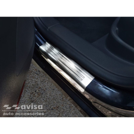 Zilver RVS Instaplijsten passend voor Volkswagen Tiguan I 2007-2016 'Exclusive' - 4-delig