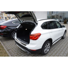 RVS Achterbumperprotector passend voor BMW X1 F48 2015-2022 'Ribs'