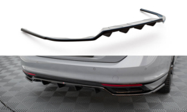 Maxton Design Achtersplitter (met verticale spijlen) Volkswagen Passat R-Line B8 Facelift