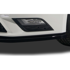 Voorspoiler passend voor Seat Leon 5F SC/5-deurs/ST 2013-2017 excl. FR/Cupra (ABS zwart glanzend)