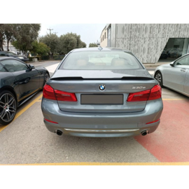 Achterspoilerlip passend voor BMW 5-Serie G30 Sedan 2016- (PU)