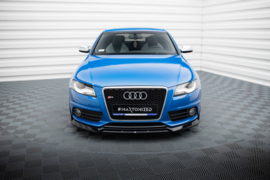 Maxton Design VOORSPLITTER V.3 AUDI S4 / A4 S-LINE B8 Gloss Black