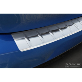 RVS Achterbumperprotector passend voor BMW 2 Active Tourer F45 2013-2021 met M-Pakket 'Ribs'
