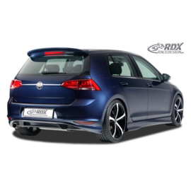 Achterskirt 'Diffusor' passend voor Volkswagen Golf VII HB 3/5-deurs 2012- 'GTI-Look' excl. GTi/GTD (PUR)