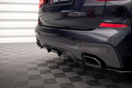 Maxton Design Achtersplitter (met verticale stangen) BMW X3 M40i / M40d G01